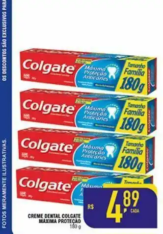 Mercantil Rodrigues Creme dental colgate maxima proteçao oferta