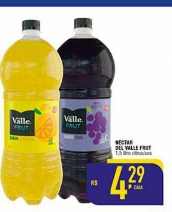 Mercantil Rodrigues Néctar del valle frut oferta