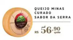 Queijo minas curado sabor da serra