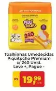 Piquitucho - toalhinhas umedecidas premium