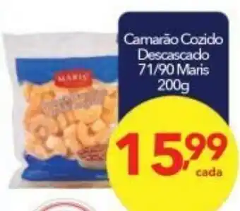 Lopes Supermercados Camarao Cozido Descascado 71/90 Mais 200g oferta