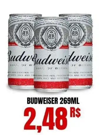 Mercadão Atacadista Budweiser oferta