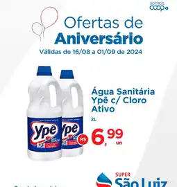 Água Sanitária Ypê c/ Cloro Ativo