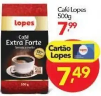 Lopes Supermercados Cafe Lopes 500g oferta