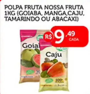CenterBox Polpa fruta nossa fruta oferta
