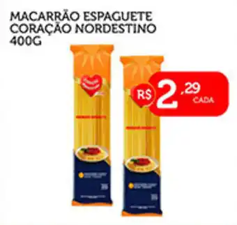 CenterBox Macarrão espaguete coração nordestino oferta