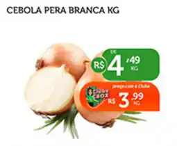 Cebola pera branca
