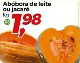 Frangolândia Abóbora de leite ou jacaré oferta
