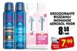 Desodorante bozzano monange aerosol