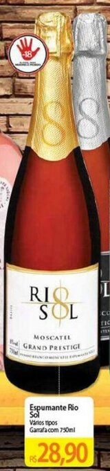 Atacadão Espumante Rio Sol 750ml oferta