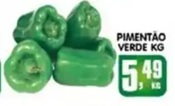 Higa's Supermercado Pimentão verde oferta