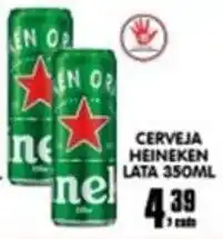 Higa's Supermercado Cerveja heineken lata oferta