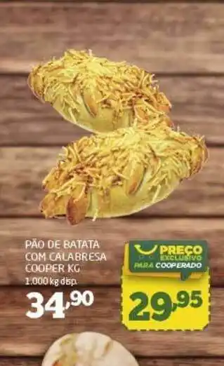 Cooper Pão De Batata Com Calabresa Cooper 1kg oferta