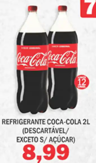 Supermercados Mendonça Refrigerante coca-cola oferta