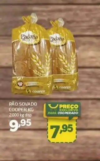 Cooper Pão Sovado Cooper oferta