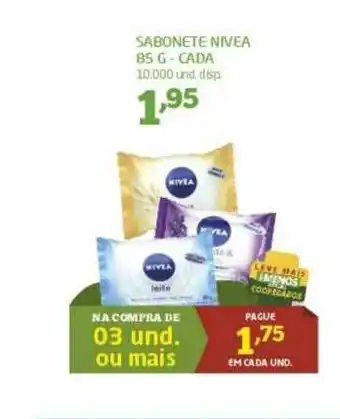 Cooper Sabonete Nivea 85g oferta