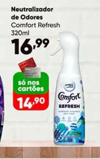 Zaffari Neutralizador De Odores Comfort Refresh 320ml oferta