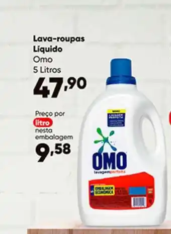 Lava-roupas Liquido Omo 5L