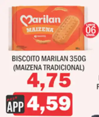 Supermercados Mendonça Biscoito Marilan oferta