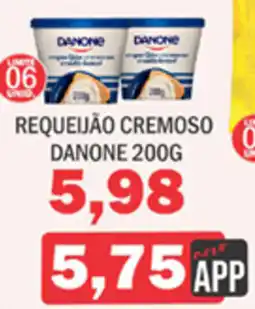 Supermercados Mendonça Requeijão cremoso danone oferta