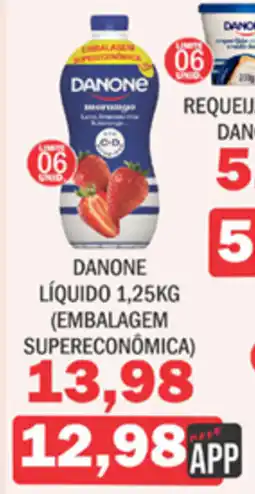 Supermercados Mendonça Danone líquido oferta