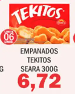 Supermercados Mendonça Empanados tekitos seara oferta