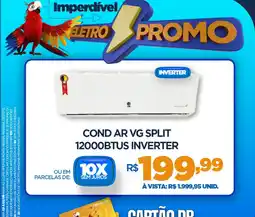 DB Supermercados Cond Ar Vg split 12000BTUS INVERTER oferta