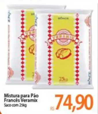 Atacadão Mistura para Pao Frances Veramix 25kg oferta