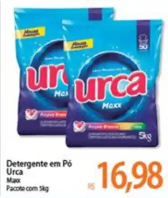 Atacadão Detergente em po Urca Maxx 5kg oferta