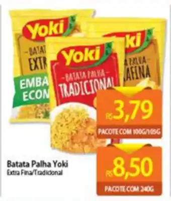 Atacadão Batata palha Yoki 100g/105g oferta