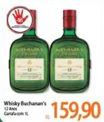 Atacadão Whisky Buchman's 1L oferta