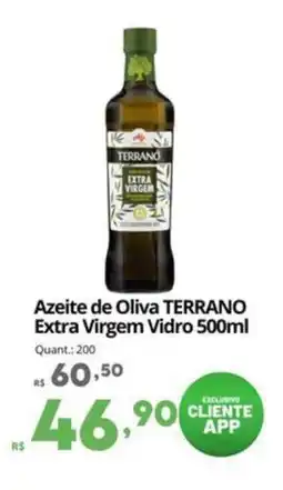 Althoff Supermercados Azeite de Oliva TERRANO Extra Virgem Vidro oferta