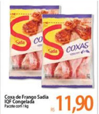Atacadão Coxa de Frango Sadia IQF Congelada 1kg oferta