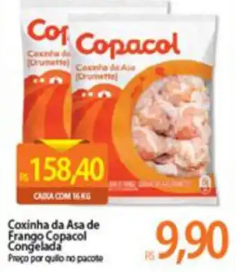 Atacadão Coxinha da asa de Frango Copacol Congelada 1kg oferta