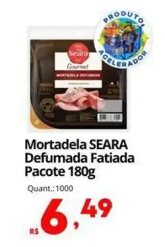 Althoff Supermercados Mortadela SEARA Defumada Fatiada Pacote oferta