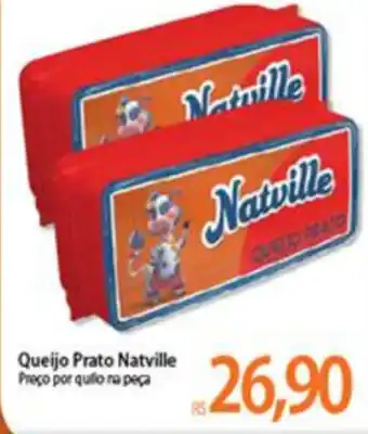 Atacadão Queijo Prato Natville oferta