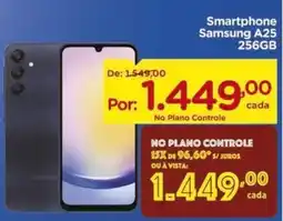 Smartphone Samsung A25 256GB
