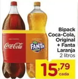 Carrefour Bipack Coca-Cola, Original + Fanta Laranja oferta