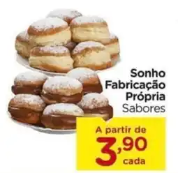 Carrefour Sonho Fabricação Própria Sabores oferta