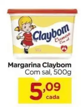 Carrefour Margarina Claybom Com sal, oferta