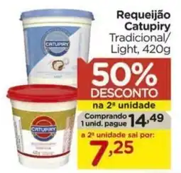 Carrefour Requeijão Catupiry Tradicional/ Light, oferta