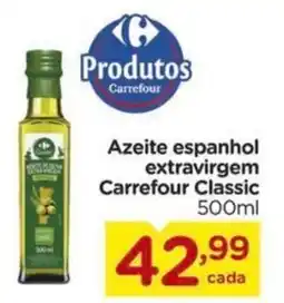 Carrefour Azeite espanhol extravirgem Carrefour Classic oferta