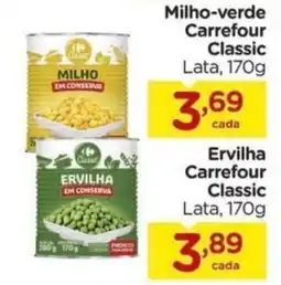 Carrefour Milho-verde Carrefour Classic Lata, oferta