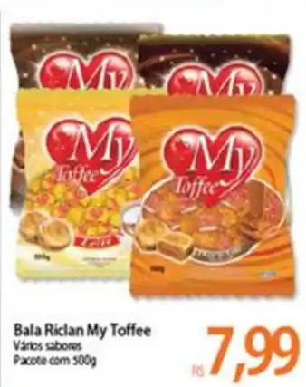 Atacadão Bala Riclan My Toffee 500g oferta