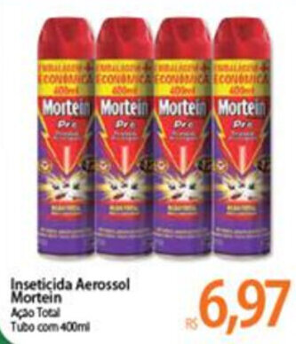 Atacadão Inseticida Aerossol Mortein 400ml oferta