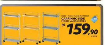 Carrinho Side Ferro