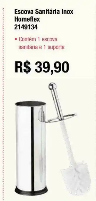 Escova Sanitária Inox Homeflex 2149134