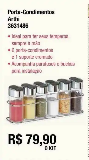 Porta-condimentos Arthi 3631486