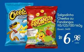 Salgadinho Cheetos Ou Fandangos 115/125/130/140g