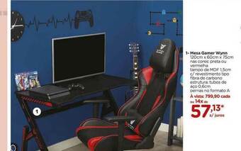 Carrefour Mesa Gamer Wynn oferta